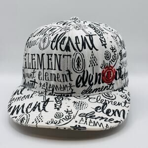 Vintage Element Bam Margera Grafitti Hat M/L Cap MTV Jackass HIM 90s Y2K Rare